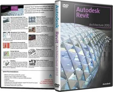 Autodesk Revit Architecture 2010 (x32/x64) In the Upgrade Kit and Training Video Course from the VTC (08.01.2010)