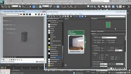 Video2brain: Iluminación y render con V-Ray 2.30.1