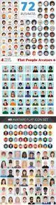 Vectors - Flat People Avatars 6