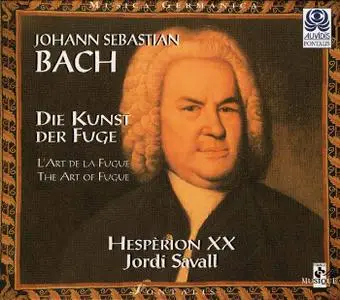 Bach, Kunst der Fuge, BWV 1080 - Jordi Savall, Hespèrion XX (2 CD)