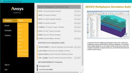 ANSYS Lumerical 2020 R2.4