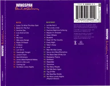 Paul McCartney - Wingspan. Hits and History [2CD] (2001) {Parlophone} [re-up]