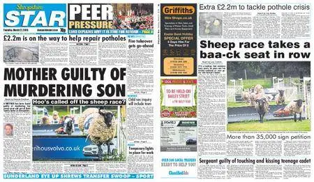 Shropshire Star Shrewsbury Edition – March 27, 2018