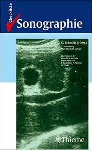 Günter Schmidt - Checkliste Sonographie (Auflage: 3) [Repost]