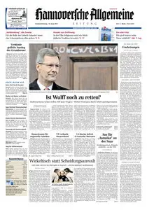 Hannoversche Allgemeine Zeitung - 07.01.2012