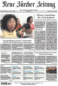 Neue Zürcher Zeitung vom 29 Dezember 2014