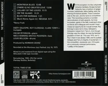 Various Artists - The Trumpet Kings At Montreux (1975) [Remastered 1990]