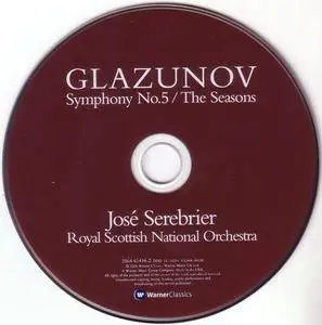 Jose Serebrier/Royal Scottish National Orchestra - Glazunov: Symphony No. 5 - The Seasons (2004) {Warner Classics} **[RE-UP]**
