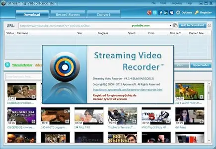 Apowersoft Streaming Video Recorder 4.3.4