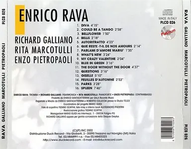 Enrico Rava - Chanson (1993) {PLCD 026}
