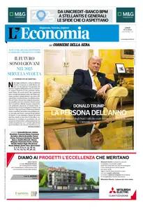 Corriere della Sera Economia - 23 Dicembre 2024