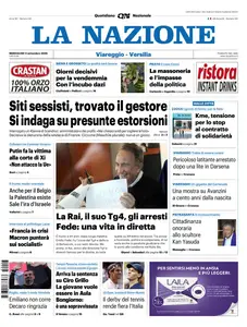 La Nazione Viareggio Versilia - 3 Settembre 2025