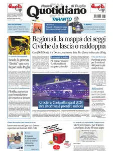 Quotidiano di Puglia Taranto - 25 Settembre 2025