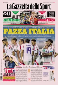 La Gazzetta dello Sport - 9 Settembre 2025