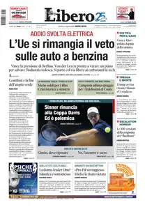 Libero - 21 Ottobre 2025