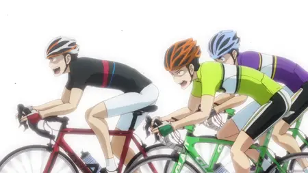 Yowamushi Pedal (2013 S04E14 Hearts Wrapping Hearts Case Commie