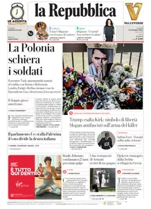 la Repubblica - 12 Settembre 2025