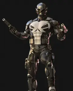 Punisher 2099  3D Model