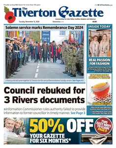 Tiverton Gazette - 12 November 2024