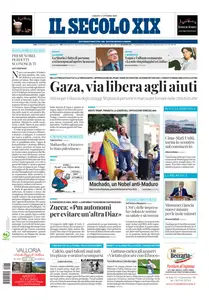 Il Secolo XIX Imperia - 11 Ottobre 2025