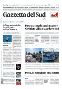 Gazzetta del Sud Catanzaro - 2 Novembre 2025