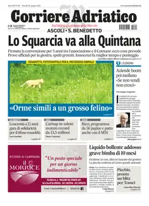 Corriere Adriatico Ascoli - 20 Giugno 2025