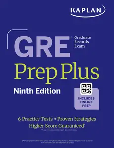 GRE Prep Plus (Kaplan Test Prep), 9th Edition