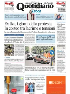 Quotidiano di Puglia Lecce - 15 Settembre 2026