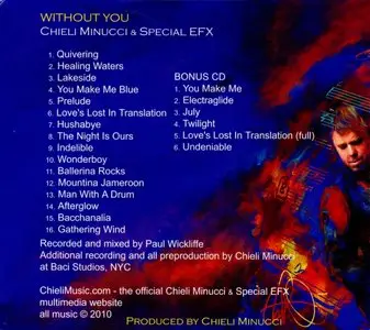 Chieli Minucci & Special EFX - Without You (2010) [2CDs] {Chieli Music}