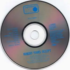 Accept - Hungry Years (1987) [Metronome P35X-20004, Japan]