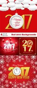 Vectors - Red 2017 Backgrounds