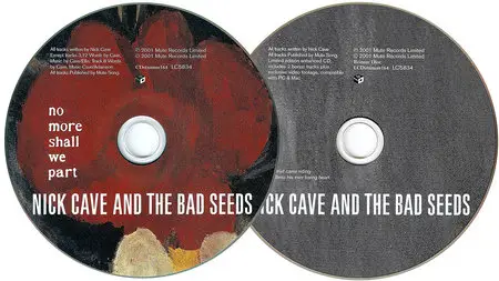 Nick Cave & The Bad Seeds - No More Shall We Part (2001) 2CD Limited Edition