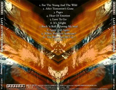 Last Autumn's Dream - Studio Discography (2003-2011) [Japanese Ed.]
