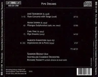 Sharon Bezaly, Australian Chamber Orchestra, Richard Tognetti - Pipe Dreams (2012)