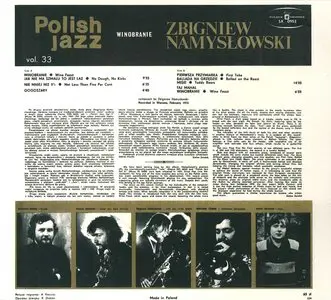 Zbigniew Namyslowski - Winobranie (1973) {2004 Polskie Nagrania Muza} **[RE-UP]**
