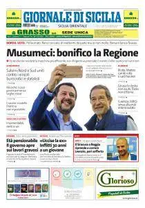 Giornale di Sicilia Sicilia Orientale - 8 Novembre 2017