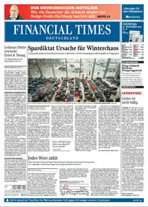 Financial Times Deutschland vom 21 Dezember 2010