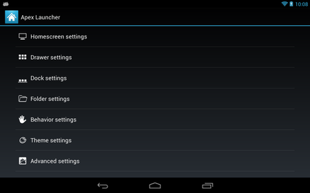 Apex Launcher v2.0.5