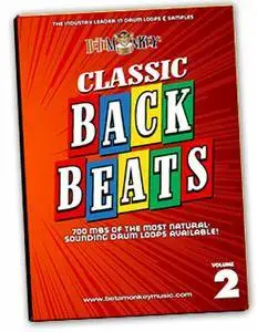 Beta Monkey Drum Loops Classic Backbeats II: Vintage Rock Drum WAV REX AiFF