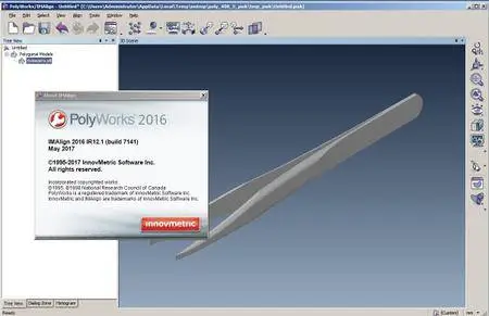 InnovMetric PolyWorks 2016 IR12.1