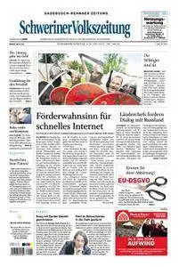 Schweriner Volkszeitung Gadebusch-Rehnaer Zeitung - 02. Juni 2018