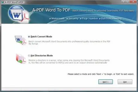 A-PDF Word to PDF 4.9.0