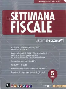 La Settimana Fiscale N.5 - 05 Feb. 2014 
