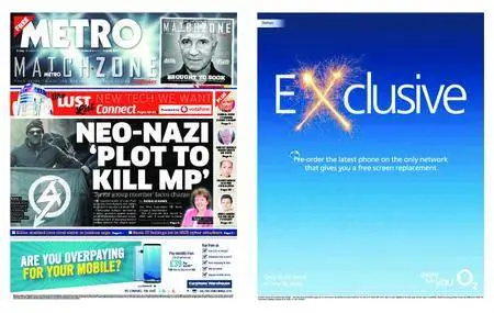 Metro UK – October 27, 2017