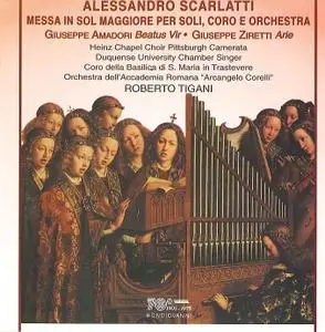 Roberto Tigani, Orchestra dell' Accademia Romana 'Arcangelo Corelli' - A. Scarlatti: Messa in sol maggiore (2000)