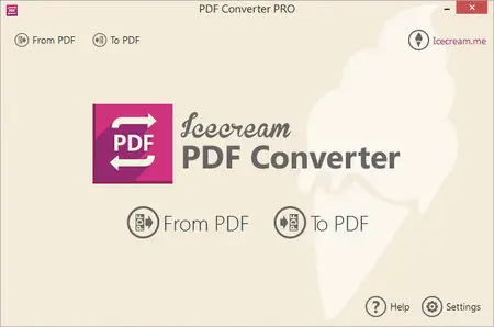 Icecream PDF Converter Pro 2.87 Multilingual