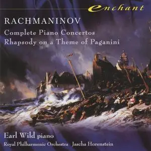 Earl Wild, Jascha Horenstein, Royal Philharmonic Orchestra - Sergei Rachmaninov: Piano Concertos, Paganini Rhapsody (1999)