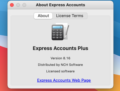 Express Accounts Plus 8.16 macOS