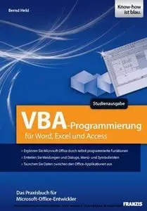 VBA Programmierung für Word, Excel und Access (repost)