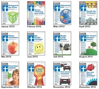 Finanztest Magazin Jahrgang 2012 Full Year Collection